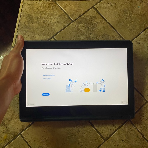HP Touchscreen 11.6’ Chromebook. - Picture 2 of 3